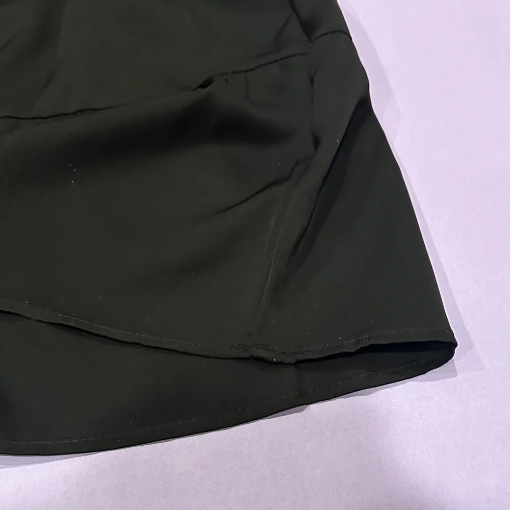 Cute Black Puff Sleeve Dress - Picture 3 of 4